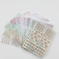 Set 24 giấy khuôn vẽ móng dặm ombre siêu đẹp đang HOT ngành nail