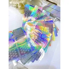 Set 24 giấy khuôn vẽ móng dặm ombre siêu đẹp đang HOT ngành nail
