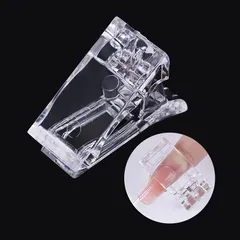 Set 5 kẹp cố định móng úp móng típ gel gôm chuyên dụng ngành nail