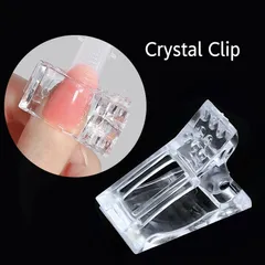 Set 5 kẹp cố định móng úp móng típ gel gôm chuyên dụng ngành nail