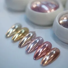 Set 4 Hũ Tráng Gương Nail Cao Cấp Hiệu Ứng Siêu Bóng Đủ Màu Cơ Bản Tạo 1001 Mẫu Nail Tráng Gương HOT [ TÚ ANH NAIL ]