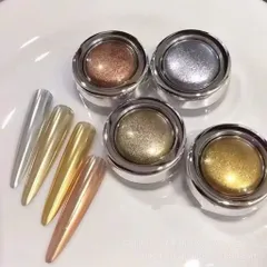 Set 4 Hũ Tráng Gương Nail Cao Cấp Hiệu Ứng Siêu Bóng Đủ Màu Cơ Bản Tạo 1001 Mẫu Nail Tráng Gương HOT [ TÚ ANH NAIL ]