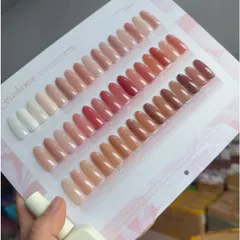 [ HOT ] Set Sơn Thạch Đục Fashionsir Cao Cấp 24 Màu Tông Hồng Nude Nâu Cơ Bản Siêu Đẹp Mướt [ Tặng Bảng Màu Xịn ]