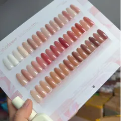 [ HOT ] Set Sơn Thạch Đục Fashionsir Cao Cấp 24 Màu Tông Hồng Nude Nâu Cơ Bản Siêu Đẹp Mướt [ Tặng Bảng Màu Xịn ]