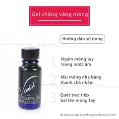 Dung dịch loại bỏ nấm móng Varisi hỗ trợ trị nấm móng nhanh chóng chuyên dụng ngành nail