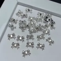 Set 30 charm kim loại cao cấp đính trang trí móng mẫu mới siêu sáng đẹp