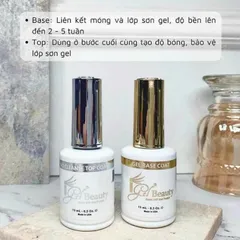 [Chính Hãng] Base Top Mỹ IGEL Cặp Sơn Liên Kết Phủ Bóng Nail Cao Cấp Siêu Bóng Bền Chai 15ML Nhập Khẩu Chính Hãng Có Tem