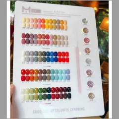 Set sơn gel 68 màu MINAYIN đủ tông HOT cả thạch nhũ tặng kèm Base Top Bảng Màu siêu xịn chính hãng