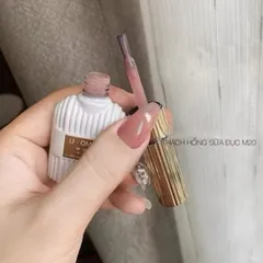 Sơn thạch Hồng Nude - Thạch Hồng Sữa Đục U.OMEEI mẫu mới siêu HO.T chai 15ml ( Top màu sơn bán chạy )