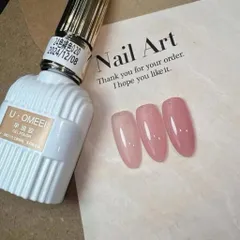 Sơn thạch Hồng Nude - Thạch Hồng Sữa Đục U.OMEEI mẫu mới siêu HO.T chai 15ml ( Top màu sơn bán chạy )