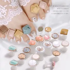 Tách ngón chân chống lem khi sơn chụp hình nail đa năng siêu sang xịn đủ bộ