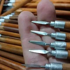 Cây lấy khoé gỗ lưỡi inox không gỉ loại xịn chuyên dụng lấy khoé móng siêu bền  [ TÚ ANH NAIL ]