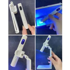 Đèn hơ gel tích điện cao cấp ZY-D06 công suất 3W hơ siêu tốc cực nhanh dung lượng pin cao ( có giá đỡ )