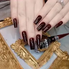 (CHÍNH HÃNH) Sơn gel mxbon đỏ chuẩn màu không ánh tím chất siêu đặc đẹp bán lẻ đủ màu chai 15ml