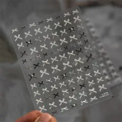 Sticker Nail Hình Dán 3D - 5D Mẫu Chữ Thương Hiệu Trang Trí Móng Mã HOT [ TÚ ANH NAIL ]