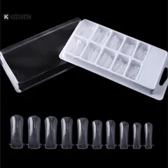 Móng giả móng úp gel gôm đủ size phom chuẩn hộp 100 chiếc chuyên dụng ngành nail