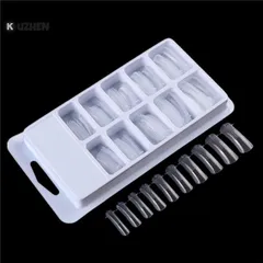 Móng giả móng úp gel gôm đủ size phom chuẩn hộp 100 chiếc chuyên dụng ngành nail