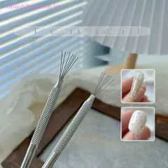 Cây cào 7 chấu Nail - Dụng cụ tạo hình lấy gel đa năng ngành Nail thép không gỉ siêu bền HO.T