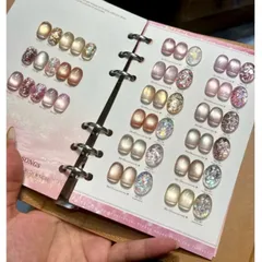 Set sơn mắt mèo mix nhũ YuuJa 24 màu cao cấp hiệu ứng cực quang siêu sáng tặng kèm bảng màu gấp da VIP [ TÚ ANH NAIL ]