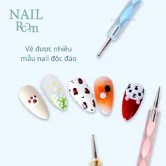 Set 5 cây chấm bi đủ size vẽ tạo hình trang trí nail đa năng