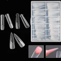 Móng Úp Gel Gôm Hộp 120 Chiếc Đủ Phom Tạo Khuôn Móng Dual Phom - Nối Dài Móng Chuyên Dụng [ TÚ ANH NAIL ]