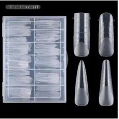 Móng Úp Gel Gôm Hộp 120 Chiếc Đủ Phom Tạo Khuôn Móng Dual Phom - Nối Dài Móng Chuyên Dụng [ TÚ ANH NAIL ]