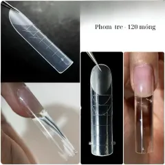 Móng Úp Gel Gôm Hộp 120 Chiếc Đủ Phom Tạo Khuôn Móng Dual Phom - Nối Dài Móng Chuyên Dụng [ TÚ ANH NAIL ]
