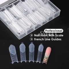 Móng Úp Gel Gôm Hộp 120 Chiếc Đủ Phom Tạo Khuôn Móng Dual Phom - Nối Dài Móng Chuyên Dụng [ TÚ ANH NAIL ]