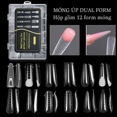 Móng Úp Gel Gôm Hộp 120 Chiếc Đủ Phom Tạo Khuôn Móng Dual Phom - Nối Dài Móng Chuyên Dụng [ TÚ ANH NAIL ]