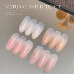 Gel ombre Nail khay 4 tông Nude cơ bản che khuyết điểm móng - sơn vẽ tạo mẫu Nail ombre đa năng [ TÚ ANH NAIL ]