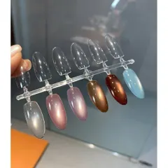 Set 6 màu sơn mắt mèo ánh trăng cực quang VDN hiệu ứng siêu sáng tặng kèm bảng màu xịn [ TÚ ANH NAIL ]