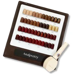 Set Sơn Andpretty 16 Màu Cao Cấp Kết Hợp Các Tone Nâu Đỏ Nhũ Mắt Mèo Siêu Sáng Tặng Kèm Bảng Màu HOT [ TÚ ANH NAIL ]