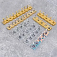 Đế Gỗ Nam Châm Hình Quân Cờ Set 5 - 10C Gắn Móng Giả Nailbox Loại Cao cấp Siêu Chắc Chắn Cho Thợ Nail [ TÚ ANH NAIL ]