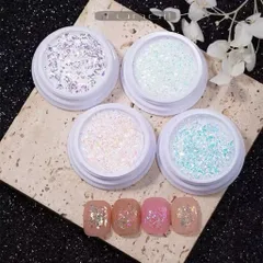 Set 4 Hũ Nhũ Khổng Tước - Nhũ Vụn Thuỷ Tinh Hiệu Ứng Lấp Lánh Siêu Sáng Tạo 1001 Mẫu Nail Xinh [ TÚ ANH NAIL ]