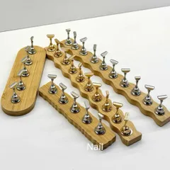 Đế Gỗ Nam Châm Hình Quân Cờ Set 5 - 10C Gắn Móng Giả Nailbox Loại Cao cấp Siêu Chắc Chắn Cho Thợ Nail [ TÚ ANH NAIL ]