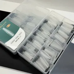 Móng Úp Tay Chia Vạch Phom Thang - Nhọn Hộp 300 chiếc Đủ Size Đa Năng Tạo Phom Móng Cực Chuẩn Chất Liệu Dẻo Bền