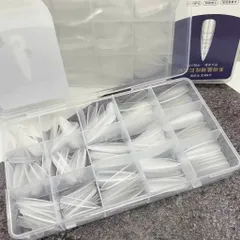 Móng Úp Tay Chia Vạch Phom Thang - Nhọn Hộp 300 chiếc Đủ Size Đa Năng Tạo Phom Móng Cực Chuẩn Chất Liệu Dẻo Bền