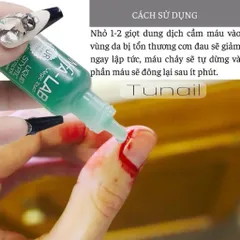 Dung dịch cầm máu siêu tốc Infa - Lab làm dịu da tức thì chuyên dùng ngành Nail chính hãng [ TÚ ANH NAIL ]