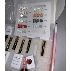 Set Sơn Gel Nhũ Flash 9 Màu Milan Hiệu Ứng Phản Quang Lấp Lánh Siêu Sáng Tặng Kèm Bảng Màu Mica Xịn [ TÚ ANH NAIL ]