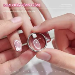 [ HOT ] Nam Châm Vòng Tròn Nail - Nam Châm Tạo Hình Sơn Mắt Mèo Vòng Tròn Siêu Nét Chỉ 3S Lực Hút Mạnh [ TÚ ANH NAIL ]