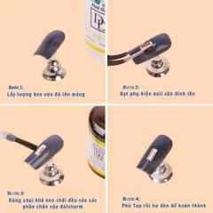 Dung dịch khô keo siêu tốc DD - Waloc lẻ chai giúp keo dán chắc bền chai 15ml Chính Hãng [ TÚ ANH NAIL ]
