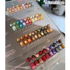 Set Sơn Gel Mắt Mèo Ánh Trăng Cực Quang MILAN 40 Màu Siêu Sáng Đủ Tông HOT ( Tặng Kèm Bảng Màu Xịn )