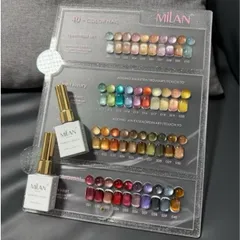 Set Sơn Gel Mắt Mèo Ánh Trăng Cực Quang MILAN 40 Màu Siêu Sáng Đủ Tông HOT ( Tặng Kèm Bảng Màu Xịn )