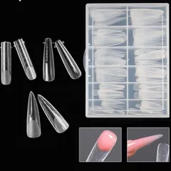 Móng Úp Gel Gôm Hộp 120c Đủ 12 Size 4 Phom Chuyên Dụng - Móng Úp Dual Phom Cao Cấp [ TÚ ANH NAIL ]