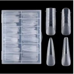 Móng Úp Gel Gôm Hộp 120c Đủ 12 Size 4 Phom Chuyên Dụng - Móng Úp Dual Phom Cao Cấp [ TÚ ANH NAIL ]
