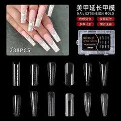 Móng Úp Gel Gôm Hộp 120c Đủ 12 Size 4 Phom Chuyên Dụng - Móng Úp Dual Phom Cao Cấp [ TÚ ANH NAIL ]