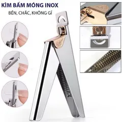 Kìm Bấm Móng Giả Inox Không Gỉ Siêu Bén Bền Đa Năng [ TÚ ANH NAIL ]