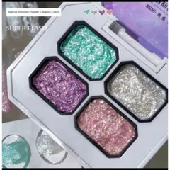 Khay Gel Nhũ Thạch Cao Mịn - Nhũ Khổng Tước Hiệu Ứng Lấp Lánh Siêu Sáng Cho Móng - Gel Dặm Ombre Nail Đa Năng Mã HOT