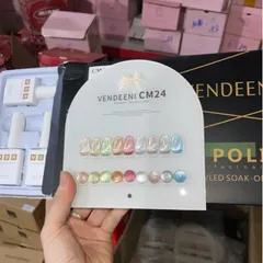 Set 9 sơn gel mắt mèo kim cương ánh nước VDN hiệu ứng siêu sáng tặng kèm bảng màu xịn mã HOT [ TÚ ANH NAIL ]