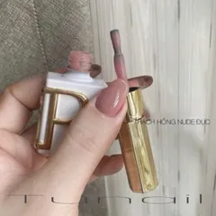Sơn thạch Nude Cam Hồng CR Hồng Thạch Đục siêu HOT chai 15ml CHÍNH HÃNG